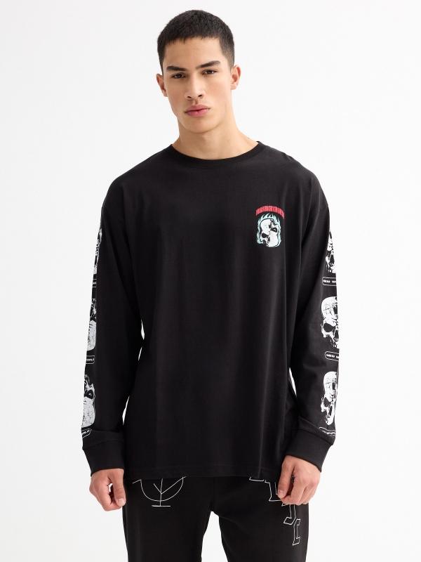 In side Camiseta print Anarchy