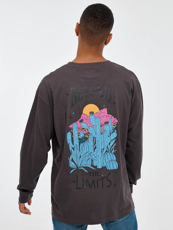 In Side Camiseta Print Cactus