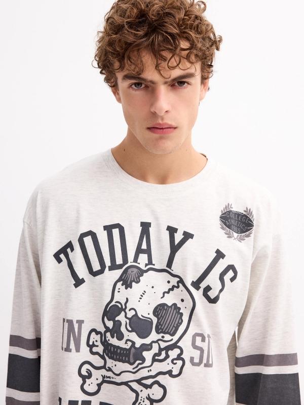 In Side Camiseta Print Calavera