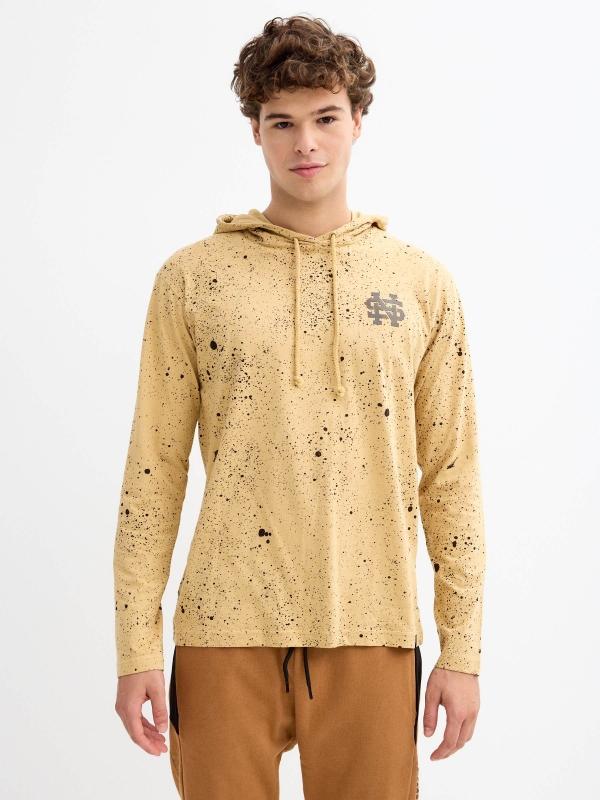 In side Camiseta print con capucha