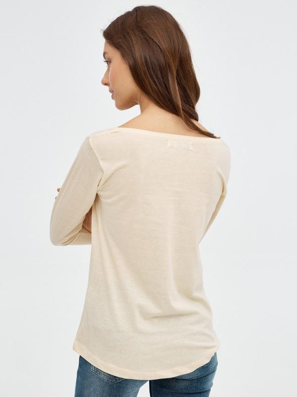 In Side Camiseta Print Con Texto