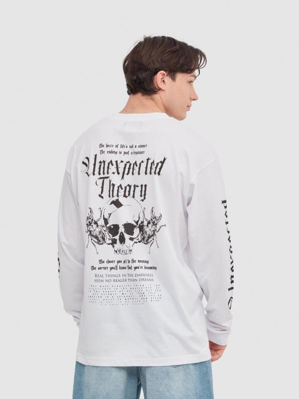 In Side Camiseta Print En Las Mangas