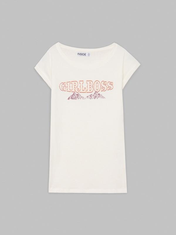 In Side Camiseta Print Girlboss