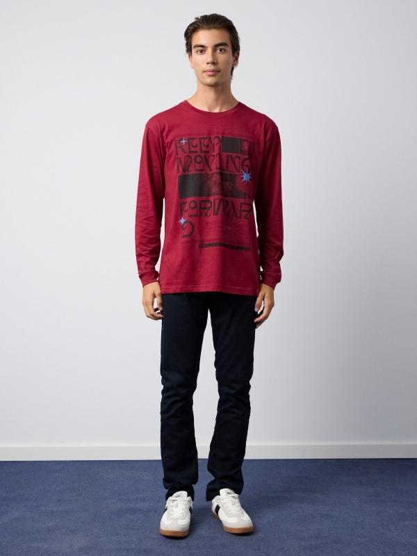 In Side Camiseta Print Gráfica