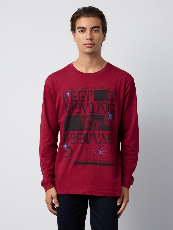 In side Camiseta print gráfica