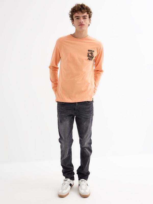 In Side Camiseta Print Ilustración