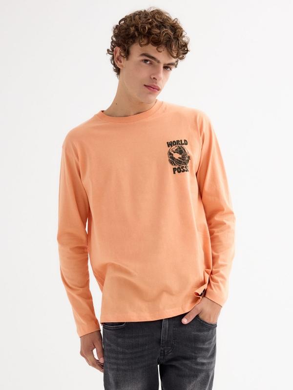 In side Camiseta print ilustración