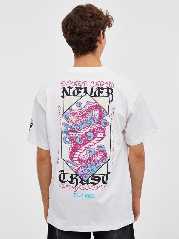 In side Camiseta print Japanese