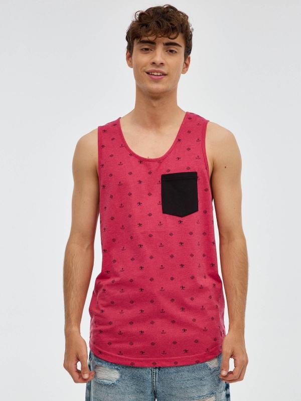 In side Camiseta print marinero