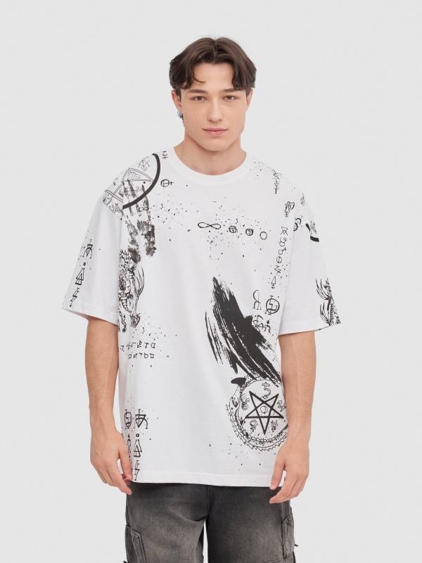 In Side Camiseta Print Místico