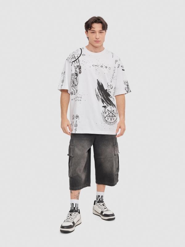 In Side Camiseta Print Místico