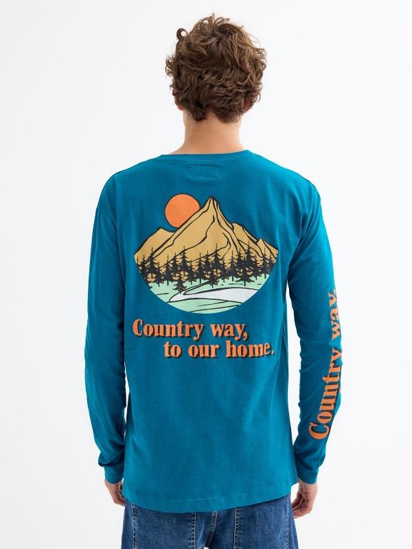 In Side Camiseta Print Nature