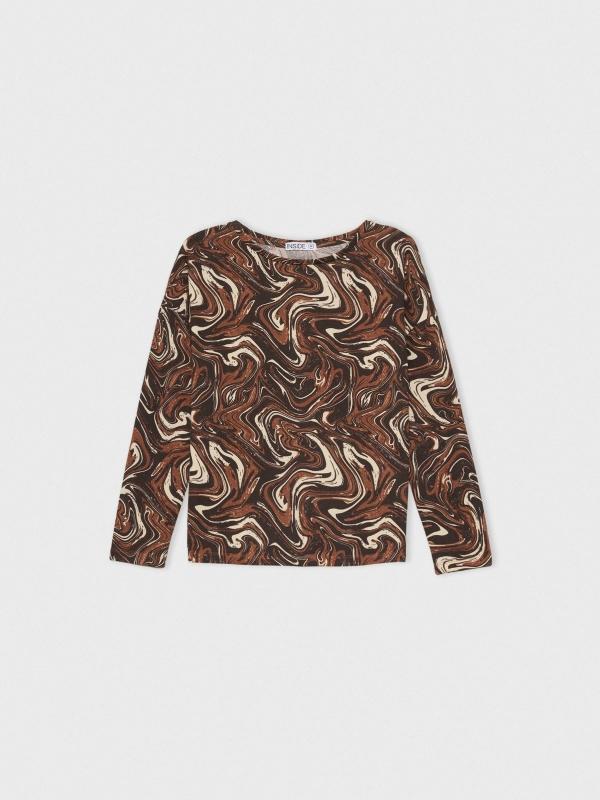 In Side Camiseta Print Psicodelico