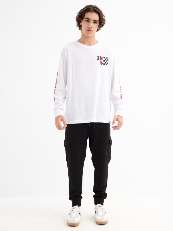 In Side Camiseta Print Psicodélico INS