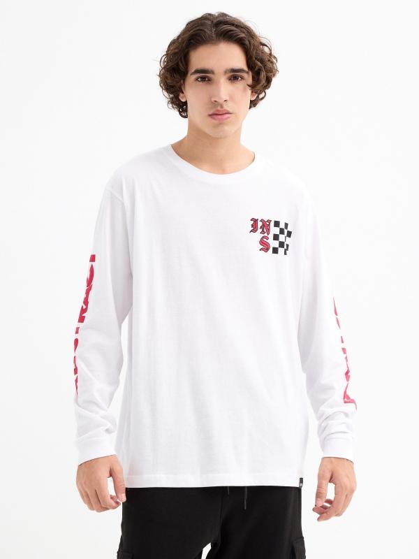 In side Camiseta print psicodélico INS