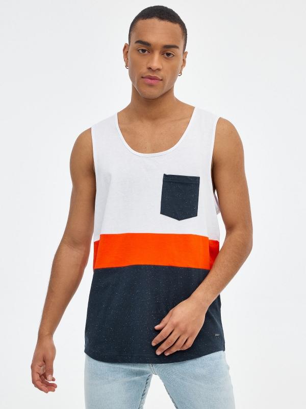 In side Camiseta print rayas verano