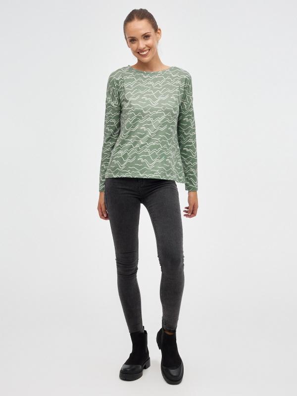 In Side Camiseta Print Regular