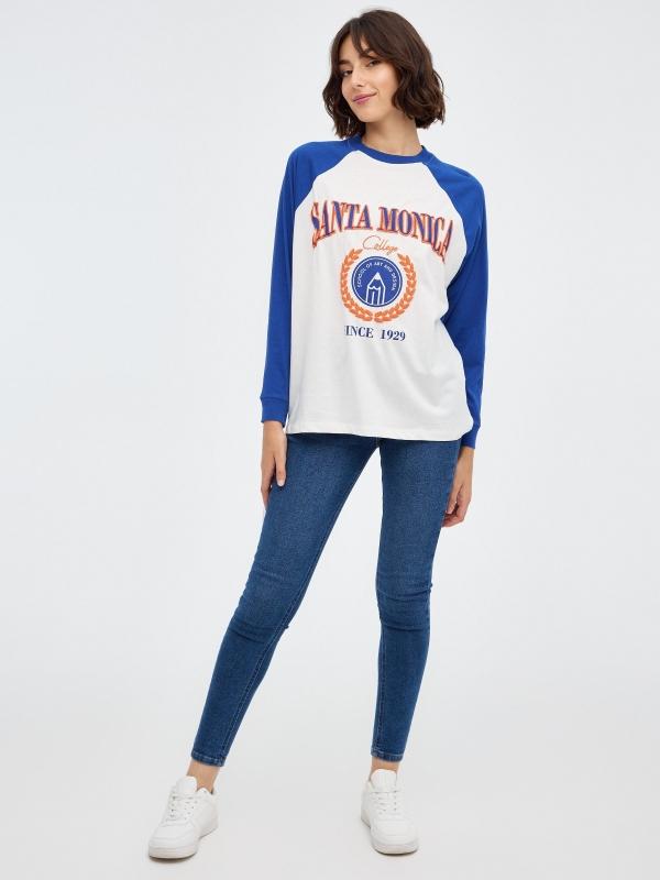 In Side Camiseta Print Santa Mónica