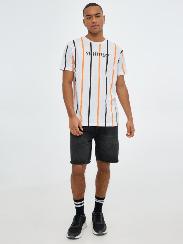 In Side Camiseta Print Summer