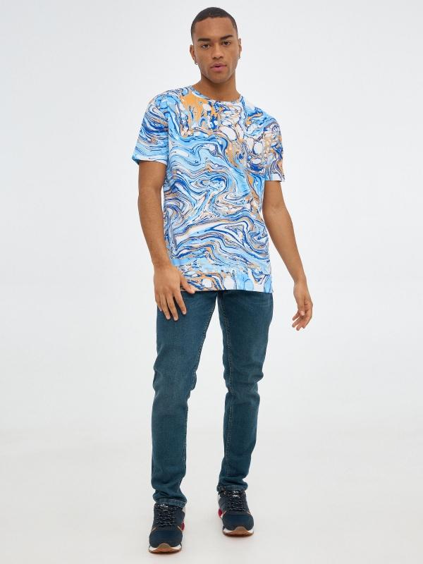 In Side Camiseta Print Surrealista