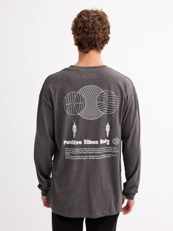 In Side Camiseta Print Texto