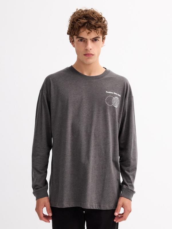 In Side Camiseta Print Texto