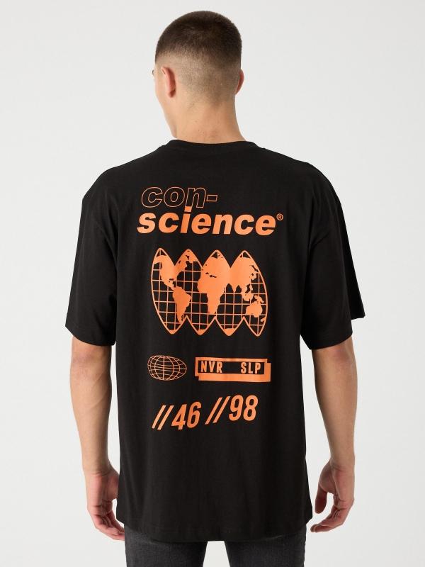 In Side Camiseta Print Texto