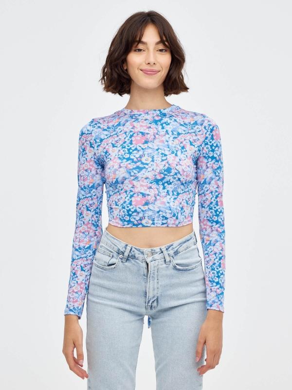 In side Camiseta psico espalda abierta