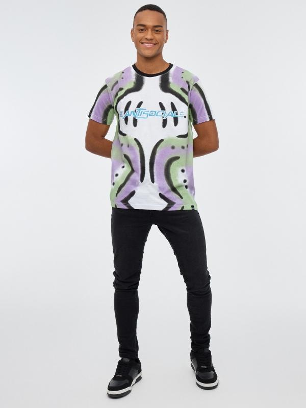 In Side Camiseta Psicodélica Antisocial