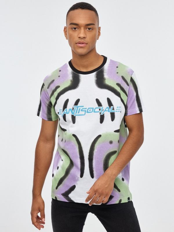 In side Camiseta psicodélica Antisocial