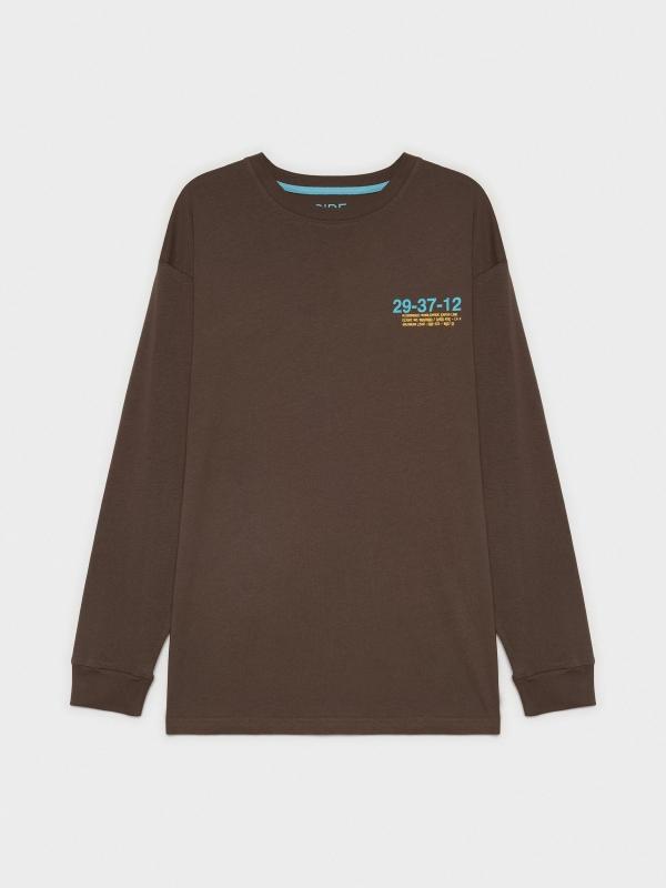 In Side Camiseta Puños Doble Estampado