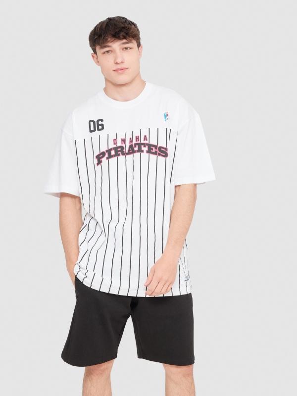 In side Camiseta rayas deportiva