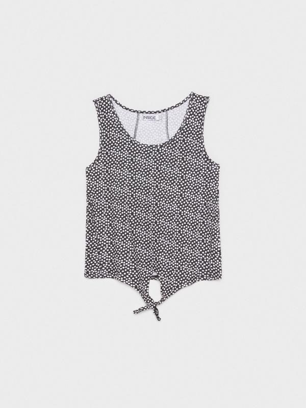 In Side Camiseta Regular Anudada