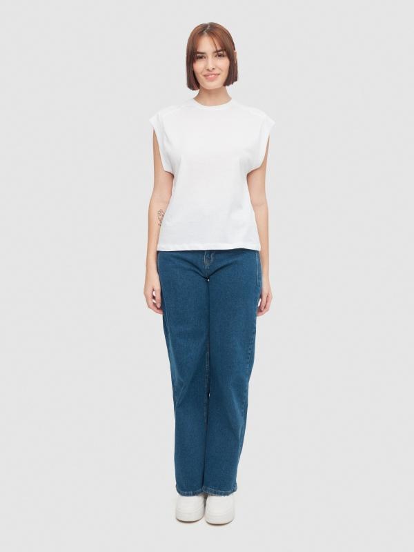 In Side Camiseta Rib Sin Mangas