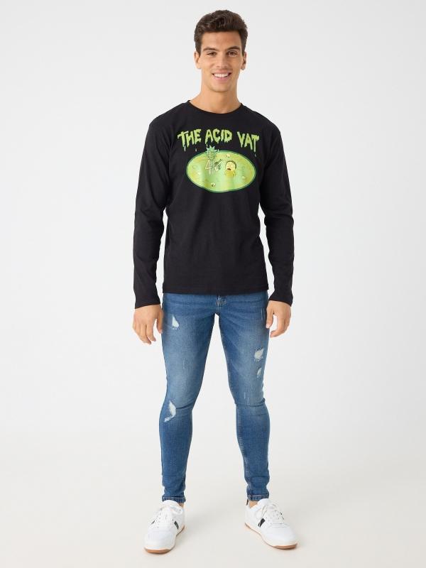 In Side Camiseta Rick&Morty