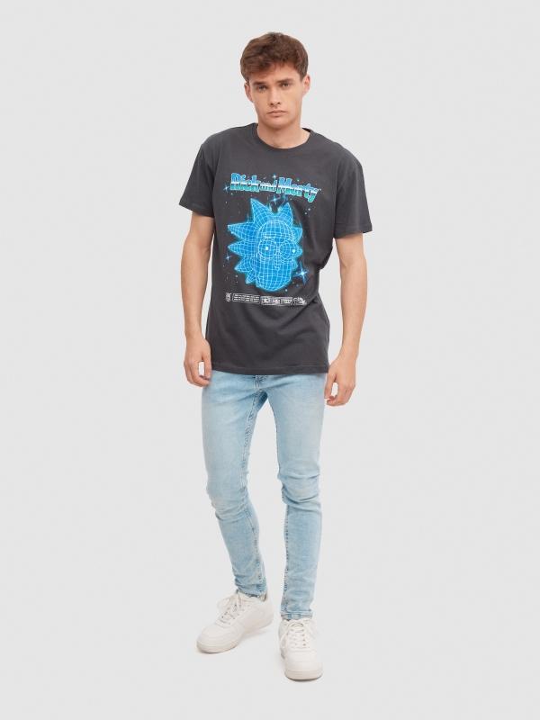 In Side Camiseta Rick & Morty