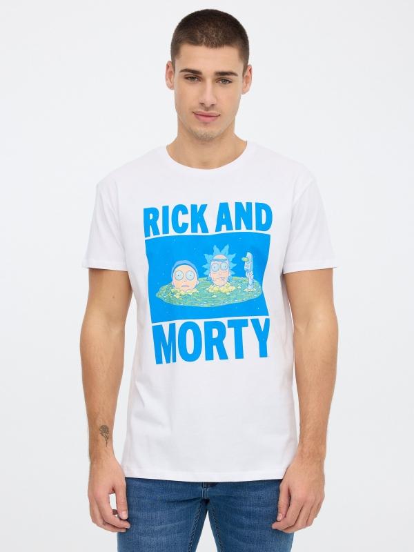 In side Camiseta Rick & Morty