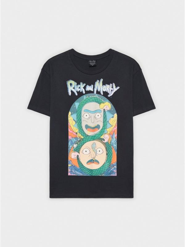 In Side Camiseta Rick&Morty Print
