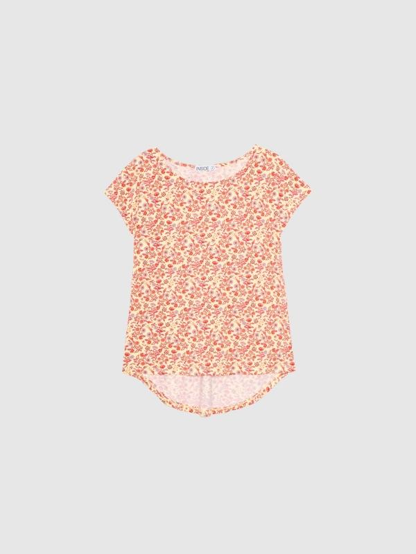 In Side Camiseta Sin Mangas Floral