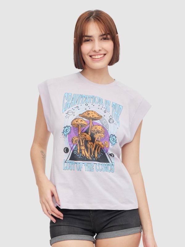 In side Camiseta sin mangas setas