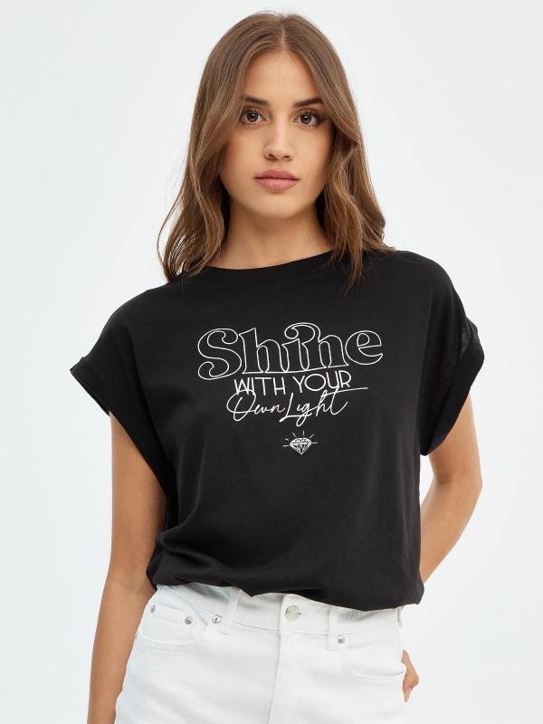 In side Camiseta sin mangas Shine