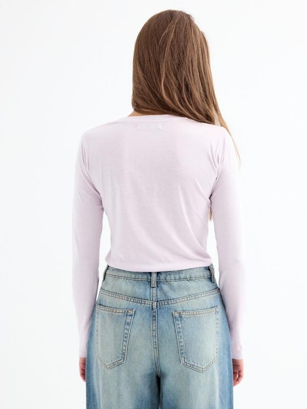 In Side Camiseta Slim Gráfica Mujer