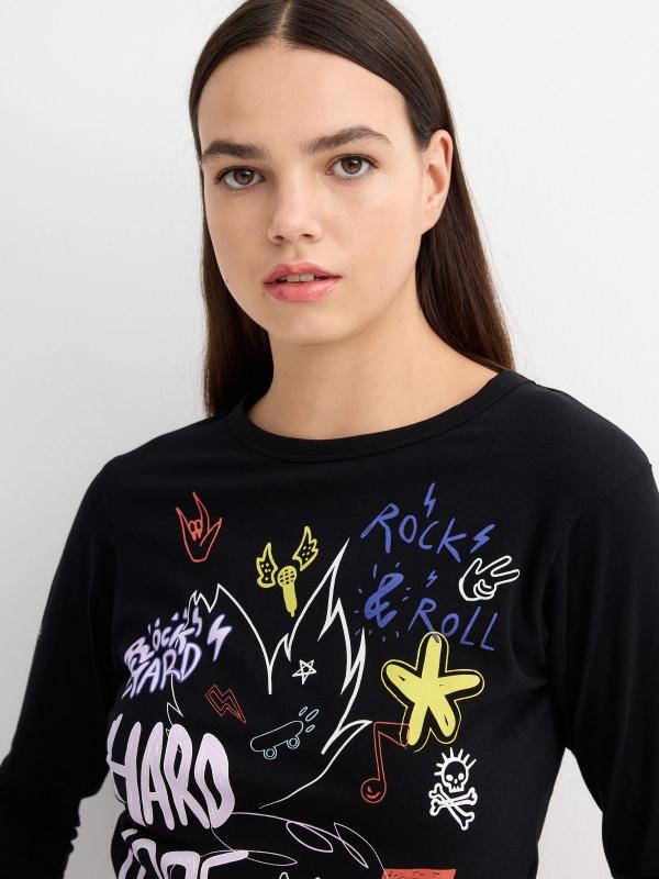 In Side Camiseta Slim Hard Core