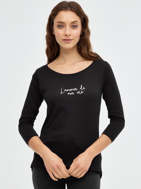 In side Camiseta slim L'amour