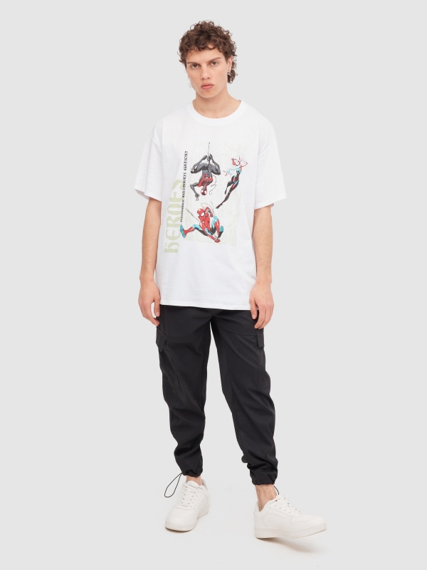 In Side Camiseta Spiderman Heroes