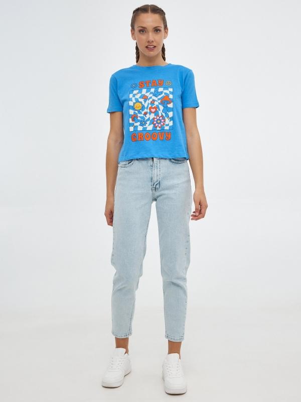 In Side Camiseta Stay Groovy