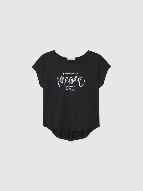 In Side Camiseta Tejido Combinado