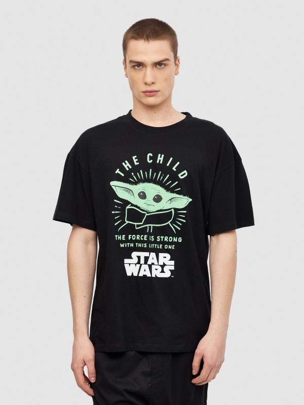 In side Camiseta The Mandalorian Grogu