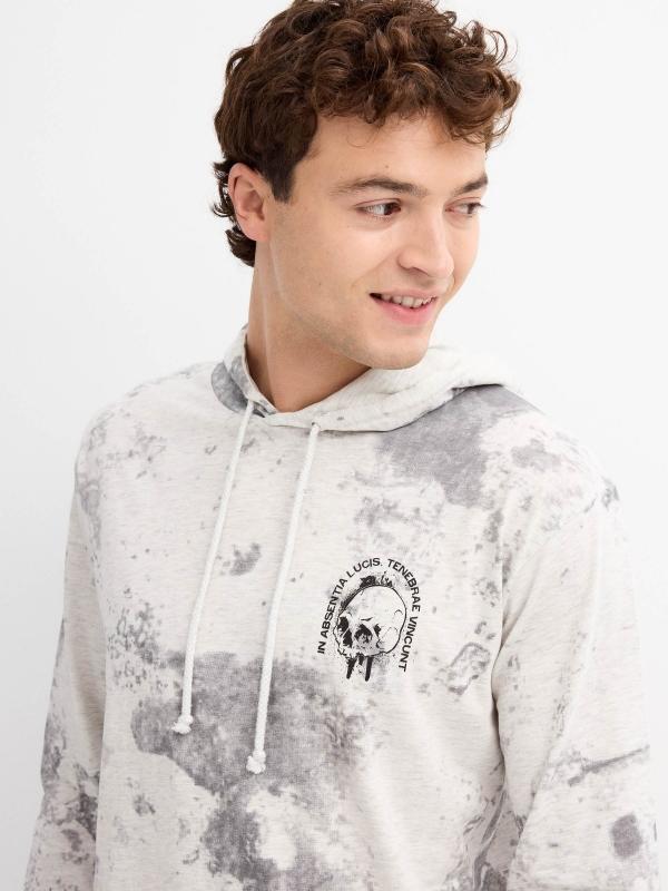 In Side Camiseta Tie&dye Con Capucha