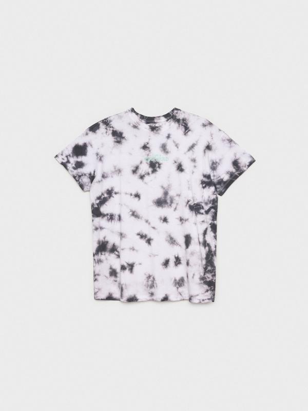 In Side Camiseta Tie&dye Con Texto